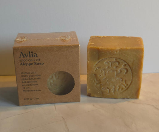 Aleppotvål 100% Olivolja – Avlia (200 g)