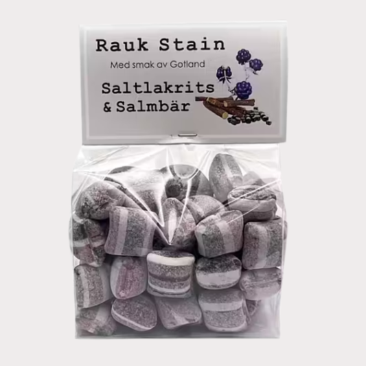 Rauk Stain Saltlakrits & Salmbär