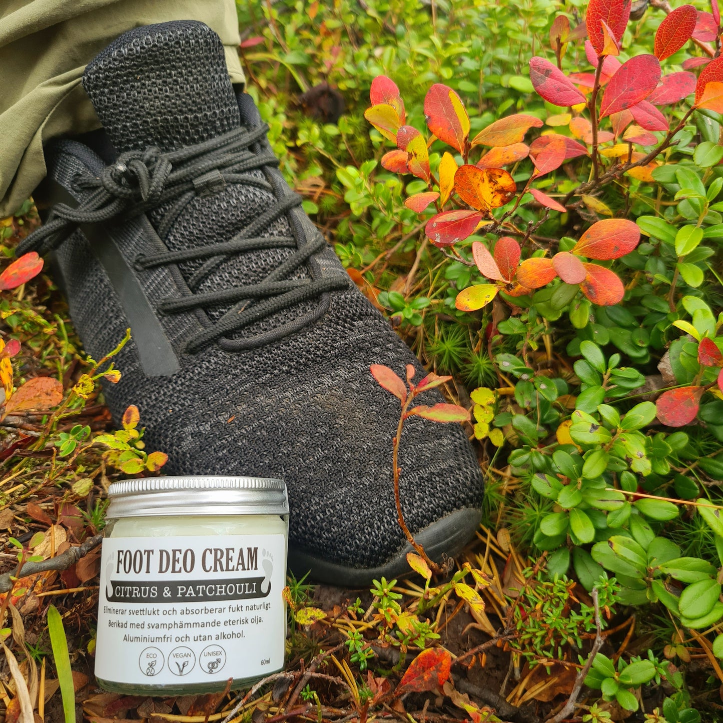 Naturlig Deo Foot Deo Cream