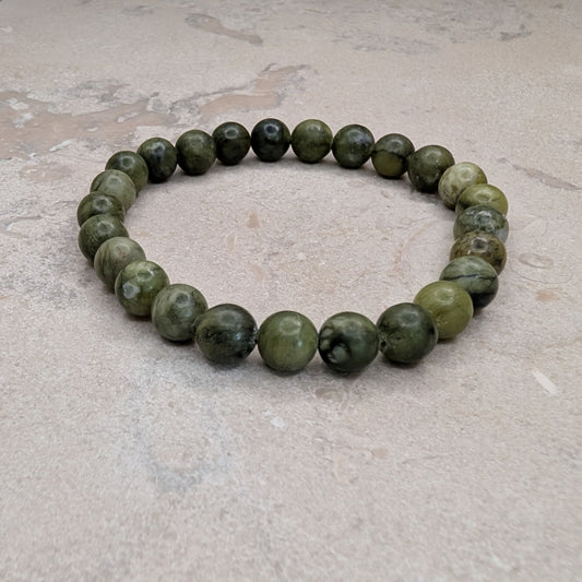 Armband med Jade - 18 cm